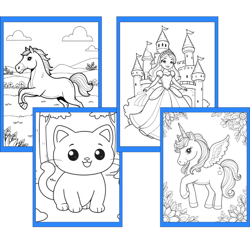 Coloring page example